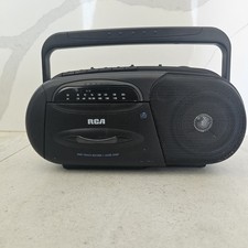 RCA Radio Boombox RP-7700A AM/FM Portable Cassette Player/Recorder/Music TESTED