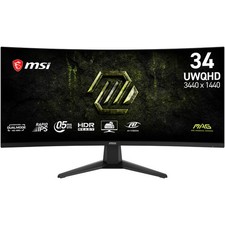 MSI MAG 346CQDF E20 34" UWQHD VA,200Hz, 0.5ms, HDR Ready, Curved Gaming Monitor