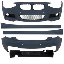 Sport-Paket Bodykit 5-T�rer + 1-Rohr Diffusor passt f�r BMW 1er F20 ab 11-15