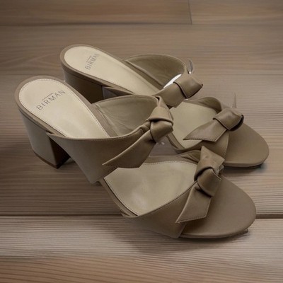 Alexandre Birman Nolita 60 Mules In Cashmere Size 9/39 *Tiny Scuff NEW
