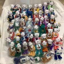Limited Treasures State Quarter Coin Bears Complete Set 50 1st. President Bear