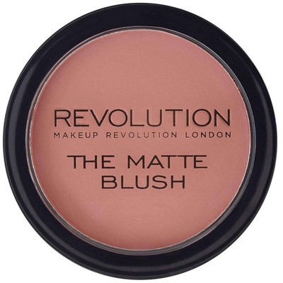Makeup Revolution The Matte Blush Fusion Pink Matte Powder Blush New In Box