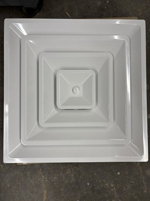 24 in. x 24 in. T-Bar Drop ceiling Lay in Supply diffuser