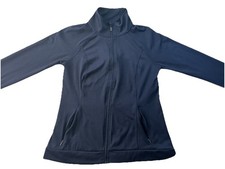 All in Motion Woman s Full Zip Active Sport Jacket Blue Size S