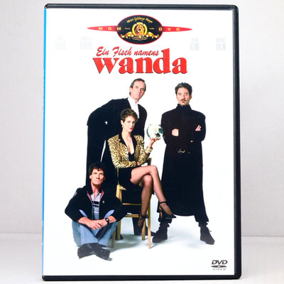 Ein Fisch namens Wanda DVD Charles Crichton Cleese Jamie Lee Curtis Kline Palin
