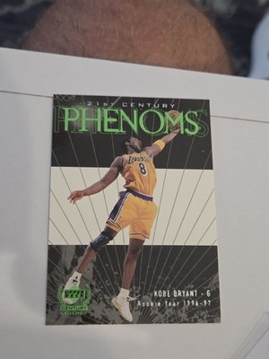 1999 UPPER DECK CENTURY LEGENDS KOBE BRYANT 21ST CENTURY PHENOMS #51 LA LAKERS