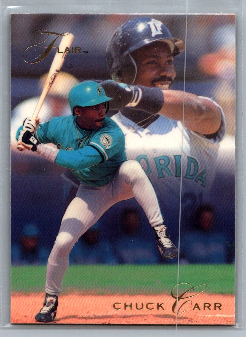 1993 Flair #48 Chuck Carr
