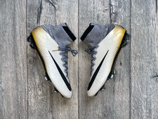 Nike Mercurial Superfly IV SE ACC CR7 324K Gold Football Soccer Boots US8.5