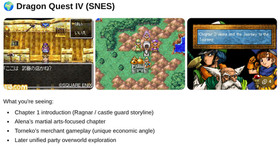 Super SNES Dragon Quest/Warrior I.II  III  V  VI 1/2/3/5/6  SFC Famicom