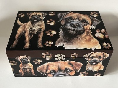 Border Terrier Andenken / Memory Box