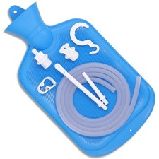 Enema Bag Kit with 5ft Hose Coffee Enemas at Home Water Shower Douche Colon D...