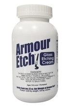 Armour Etch Glass Etching Cream 22 oz - Create Stunning Designs on Glass