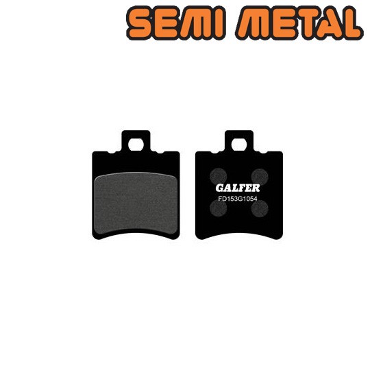 Bremsbelag 03 Galfer G1054 Passend FüR Vorn Booster/Nitro/Sr50/Ovetto/Aerox/Neo-image