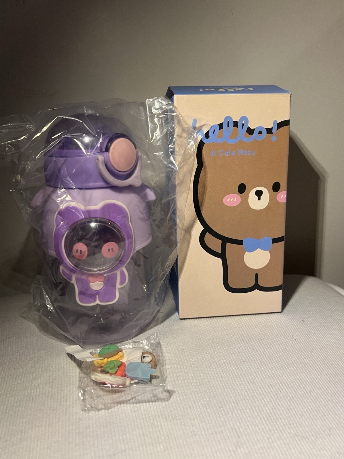 With Silicone Sleeve And Straw