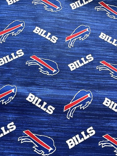 BUFFALO BILLS NFL 100% COTTON 6 YARDs 1 Of Each One Custom - Picture 5 of 7