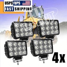4x Led Tractor Work Lights 12v Led Flood Light Pods For Truck Waterproof 4inch 4x Led Tractor Work Lights 12v Led Flood Light Pods For Truck Waterproof 4inch