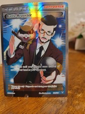 Battle Reporter 109/111 Full Art Ultra Rare XY Furious Fists NM+ on eBay