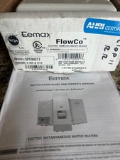 Eemax SPEX4277 FlowCo Tankless Point of Use Water Heater 4.1 kW 277V .04 gpm