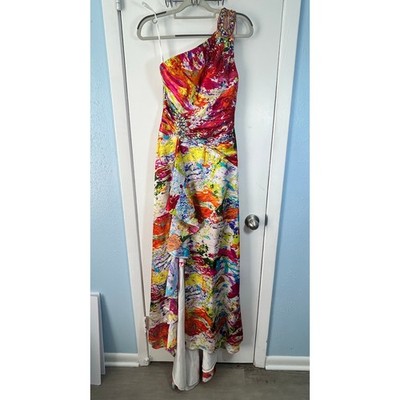 Night Moves Formal Dress Size 2 Rainbow Watercolor Rhinestones Prom Hoco | eBay Night Moves Formal Dress Size 2 Rainbow Watercolor Rhinestones Prom Hoco | eBay