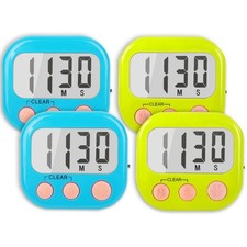 Classroom Timers for Teachers Kids Large Magnetic Digital Timer 4 Pack 2
