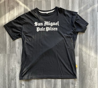 San Miguel XL Pale Pilsen Beer T-Shirt My Philippines Old English Font Tee Top