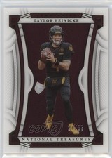 2022 Panini National Treasures Gold 21/35 Taylor Heinicke #60 1bf5