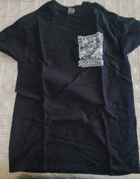 Sturgis Women's Size S Black 2020 80th Anniversary Motorcycle Rally T-Shirt
