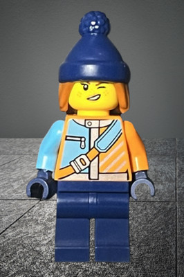 Lego  Freestyle Minifigur cty1613 Town City Arctic Arctic Explorer Polarforscher