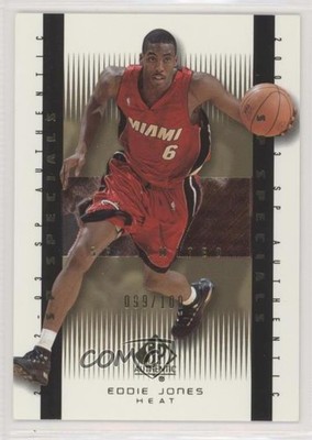 2002-03 SP Authentic SP Specials SP Limited 99/100 Eddie Jones #138 0c3