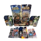 Vintage Star Wars Lot Of 9 Collection Pez And Action Figures