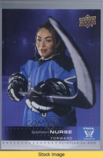2024 PWHL Showcase Image Variant Purple Achievement /300 Sarah Nurse READ 0t2p