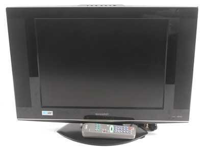 Sharp LC-20AV7U 20'' 480p 4:3 LCD TV Retro Gaming Component S-VIDEO; 6190301