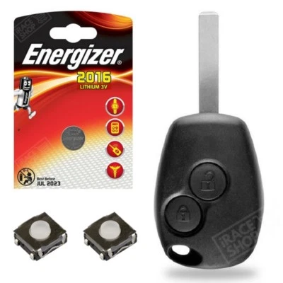 Boitier de Télécommande Plip Coque Clé pour DACIA Lodgy Sandero Logan Duster