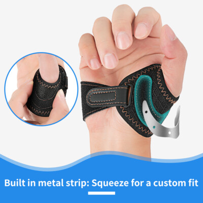 Fortemotus Thumb Brace Support Pain Thumb CMC Splint Sprain Arthritis Right Left