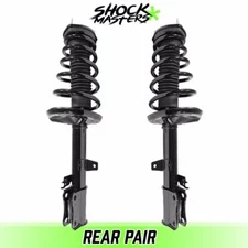 Rear Pair Complete Struts Coil Springs for 2001-2003 Toyota Highlander FWD