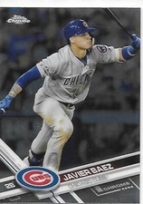 2017 Topps Chrome Baseball Javier Baez Cubs