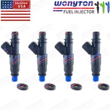 Set 4 Upgrade Fuel Injectors INP-058 For Mitsubishi P/U Dodge Ram 2.4L