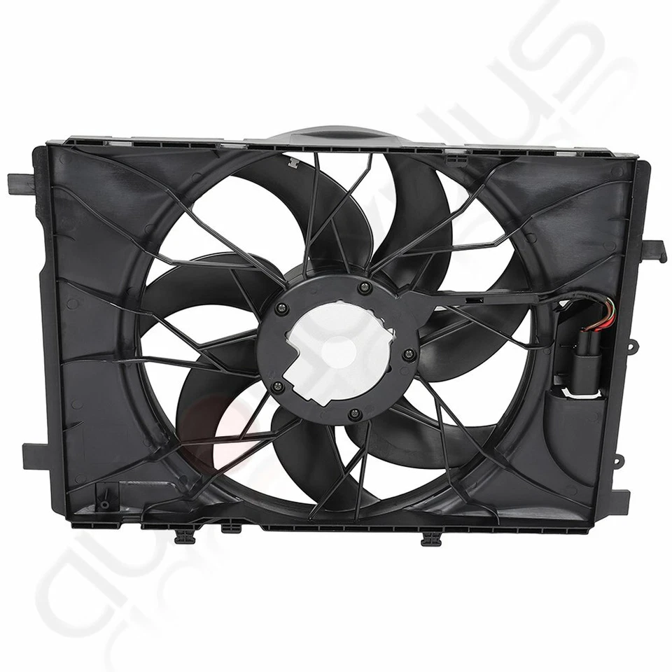 Radiator Fan Assembly For 2010 2011 2012 2013 2014 2015 2016 Mercedes-Benz E350 - Image 2 of 4