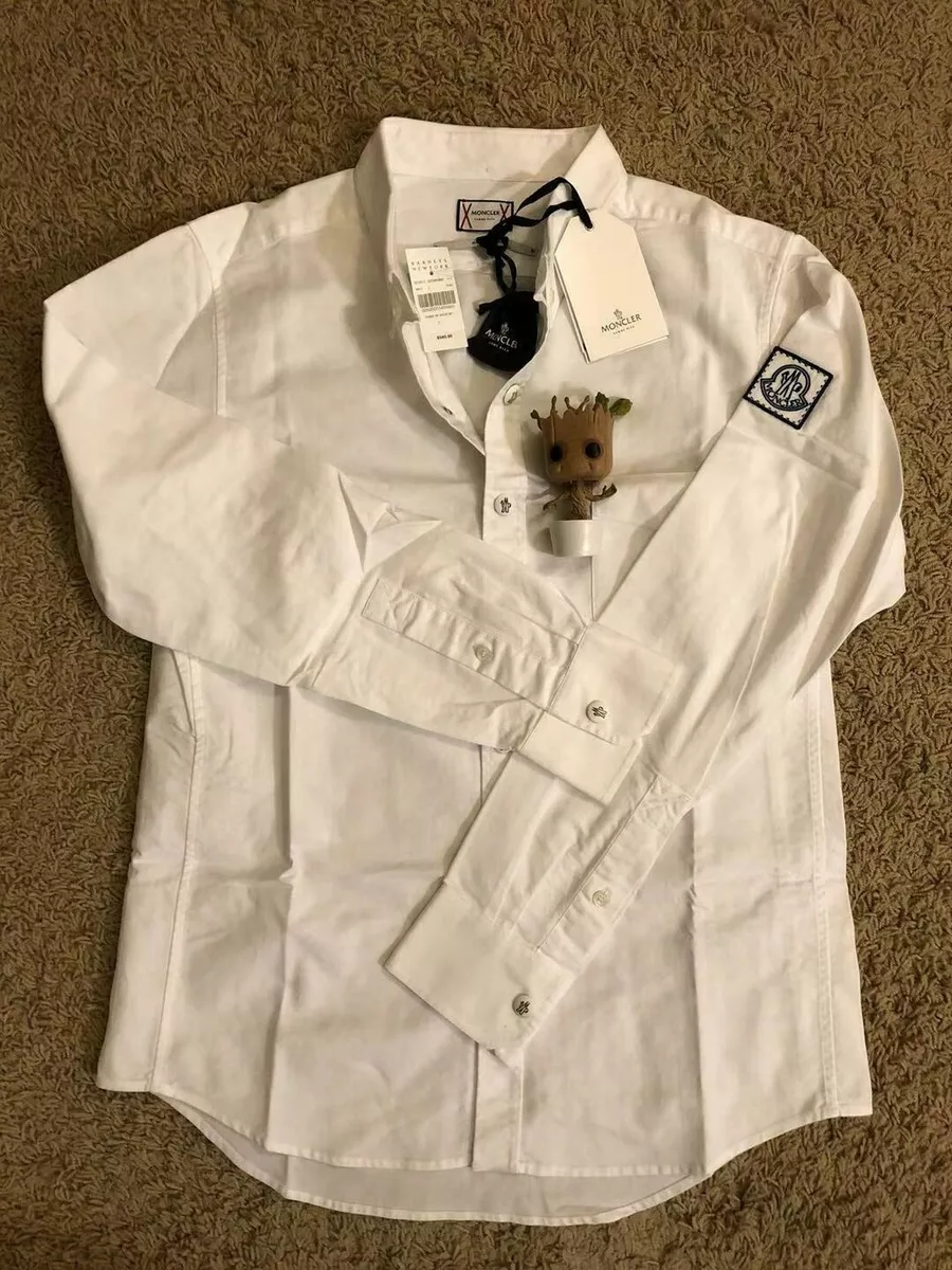 Brand New Moncler Gamme Bleu Classic Button Down Shirt Size 2