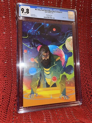 WE ONLY FIND THEM WHEN THEY RE DEAD #1 CGC 9.8 Ward Virgin Variant Cover 2020