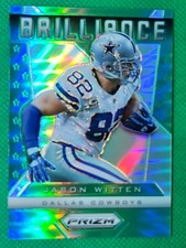 2013 Panini Prizm Brilliance GREEN #9 Jason Witten NICE Dallas Cowboys