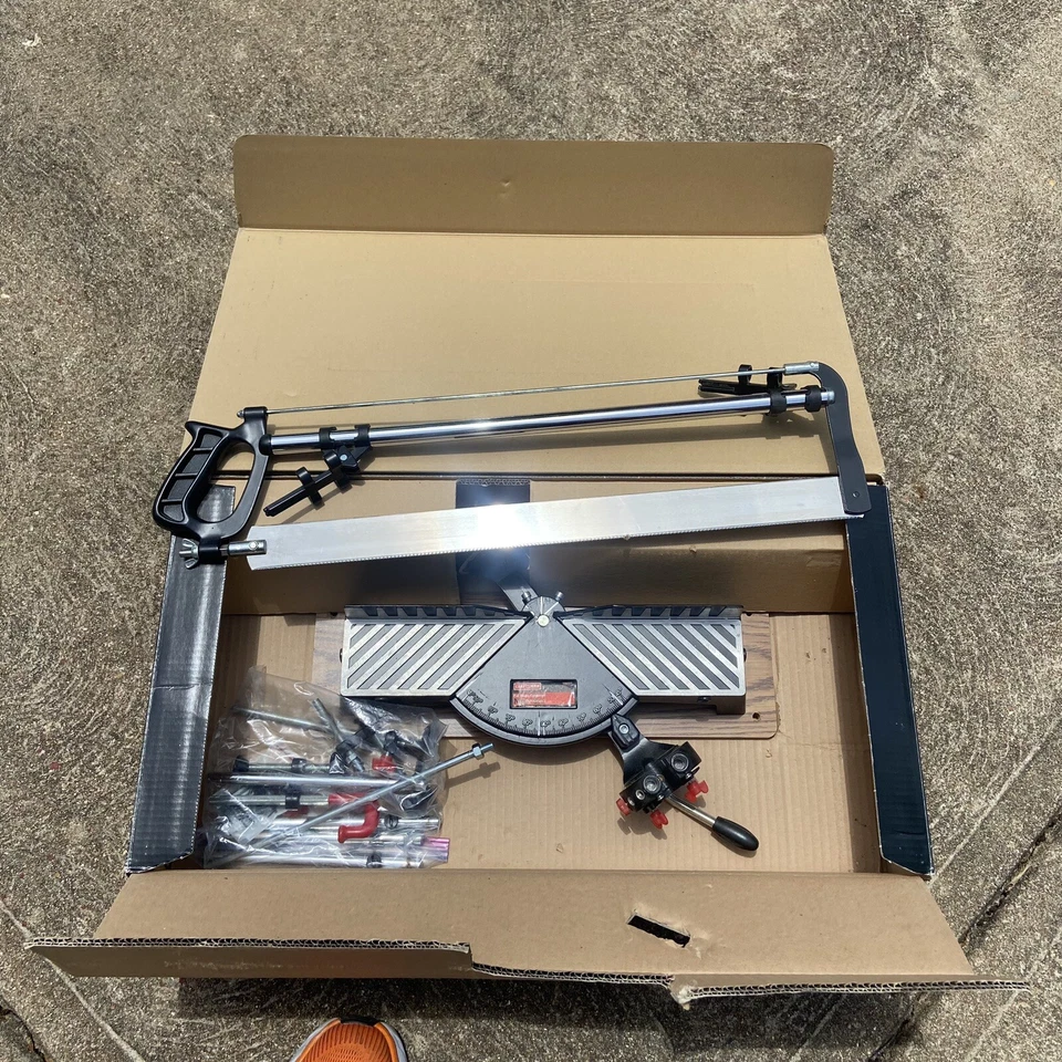 SIERRA INGLETADORA SEARS CRAFTSMAN 936343 Cortes Todos los Ángulos Gama Completa Compuesto EXCELENTE Foto 2 de 2