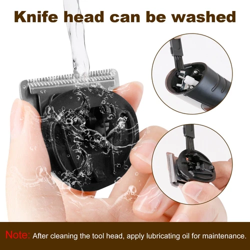 Professional Hair Clippers for Men Cordless Trimmer Beard Cutting Machine Barber - Picture 7 of 12
