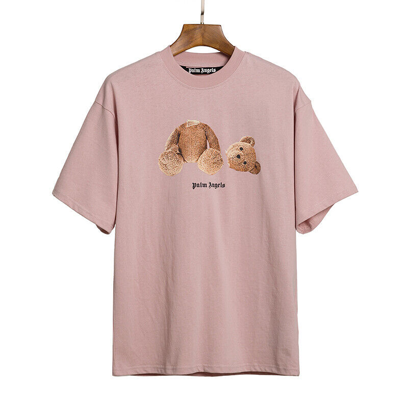 palm angels bear t shirt pink