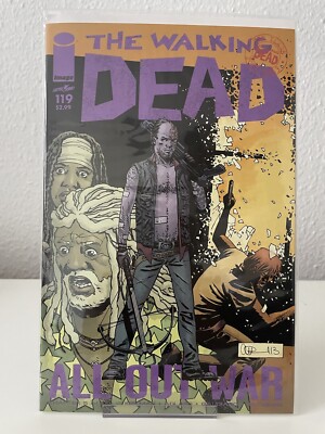 The Walking Dead #119 Comic Heft US Top Zustand bagged and boarded