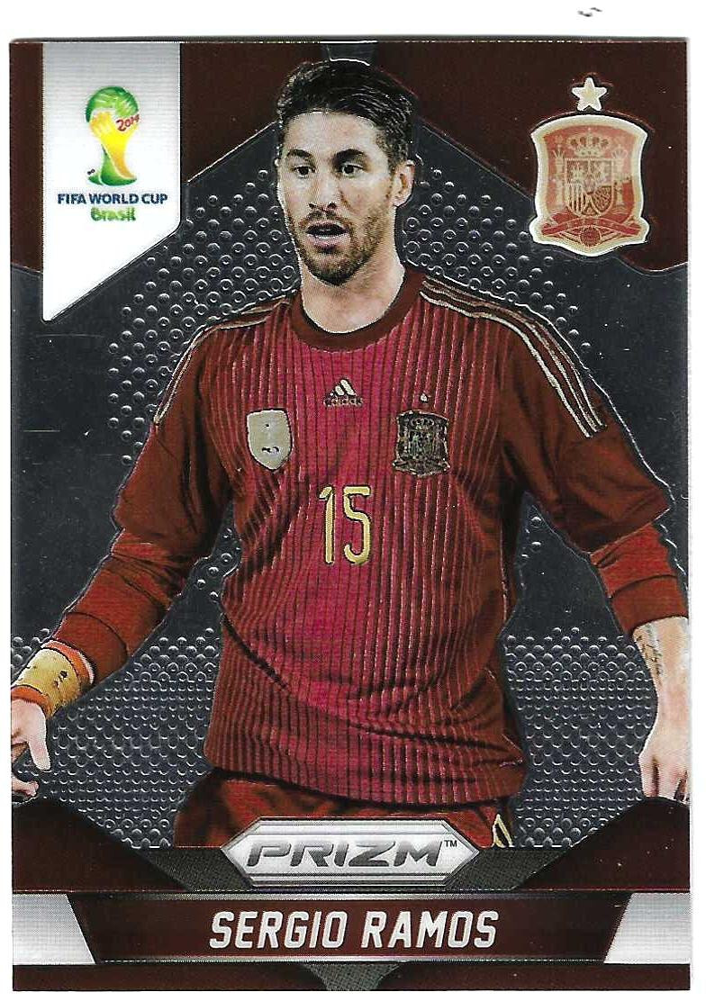 2014 Panini Prizm World Cup 172 Sergio Ramos Spain