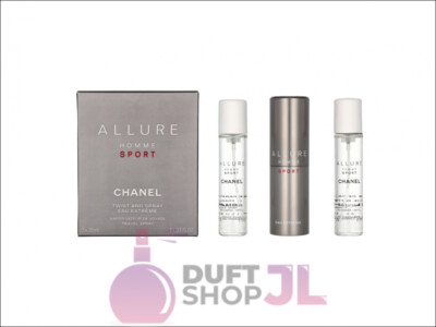 Chanel Allure Homme Sport Eau Extreme Giftset 60 ml ( 20 + 20 + 20 )
