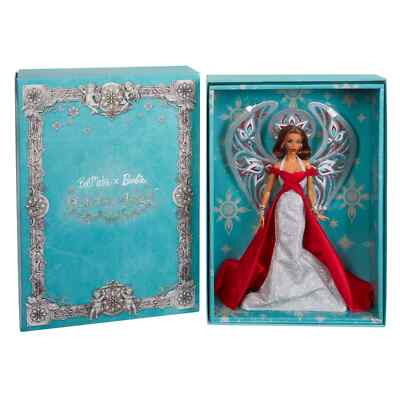   Barbie x Bob Mackie Puppe 2023 Holiday Angel Doll - Mattel Limited Edition 