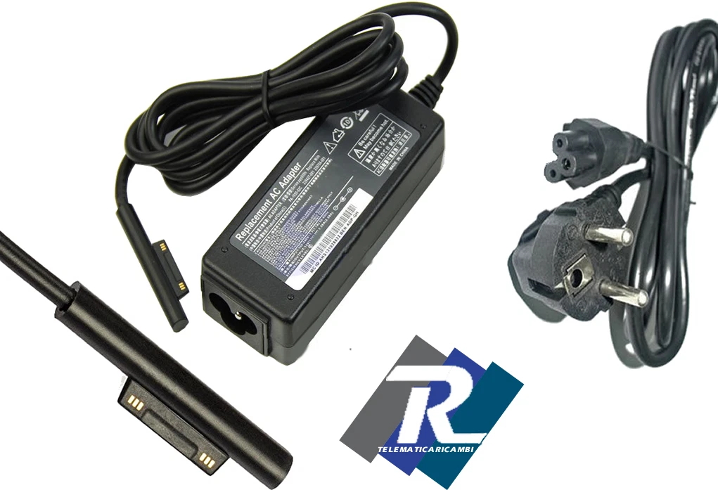 Shefor Caricabatterie Surface,Alimentatore Microsoft Surface 44W