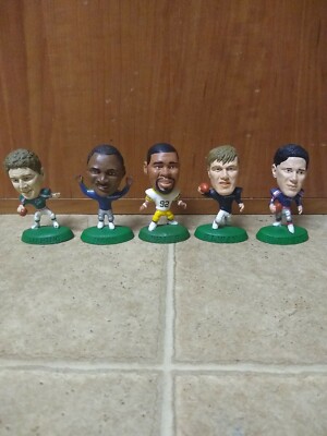 Lot of 5 Corinthian/Equity Sports NFL Player Figures 1997/98 Elway Marino White 